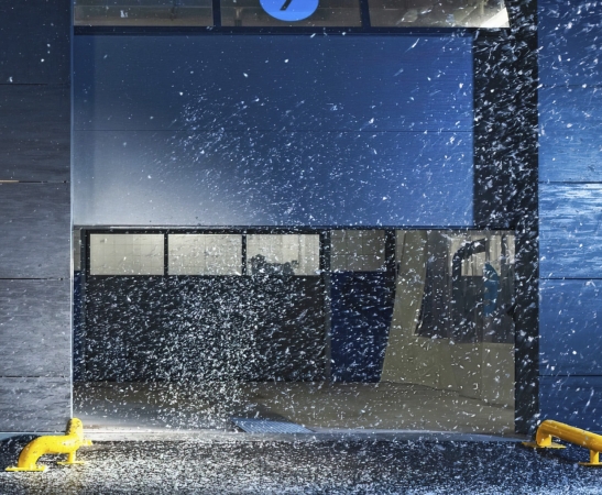 Панорамные ворота AluTherm в Адлере