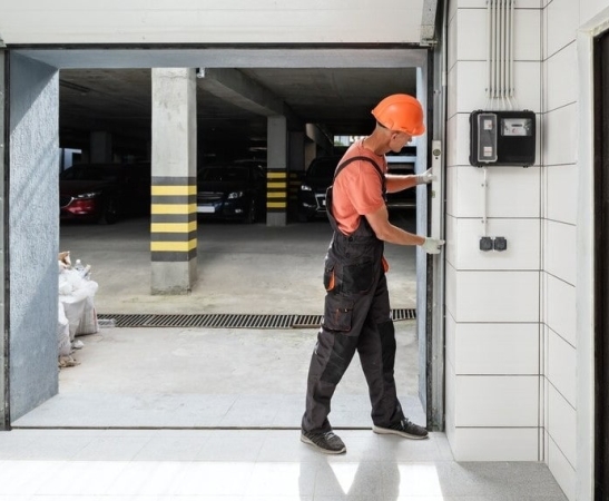 Замер ворот в Адлере